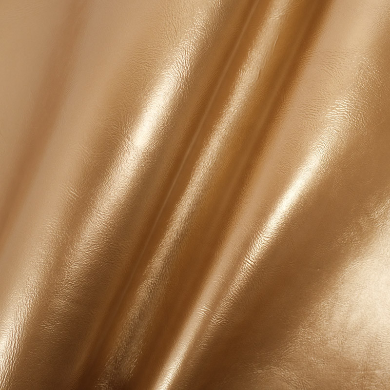 Gold Faux Leather - Vista - Maison Klem